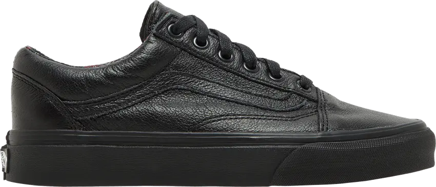  Vans Old Skool Leather &#039;Black Plaid&#039;