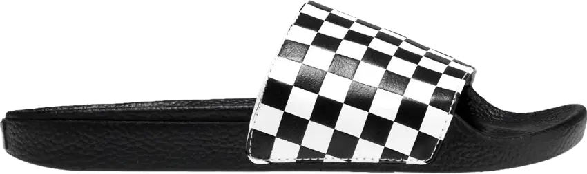  Vans Slide-On &#039;Checkerboard White Black&#039;