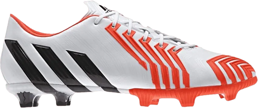  Adidas Predator Instinct FG &#039;White Solar Red&#039;