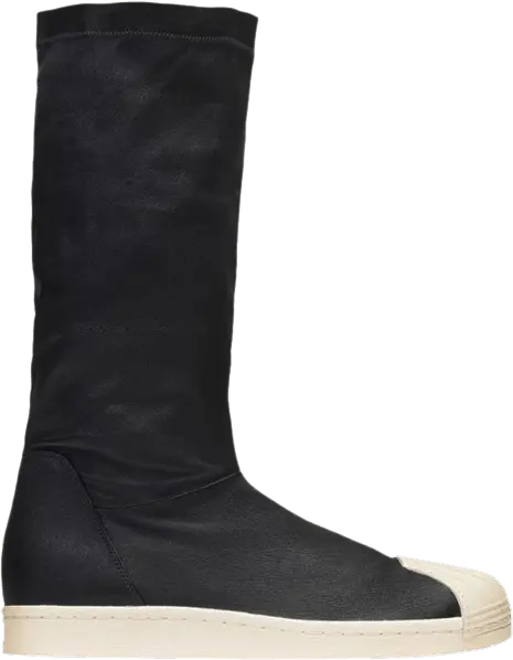  Adidas Rick Owens x Superstar Boot &#039;Black&#039;