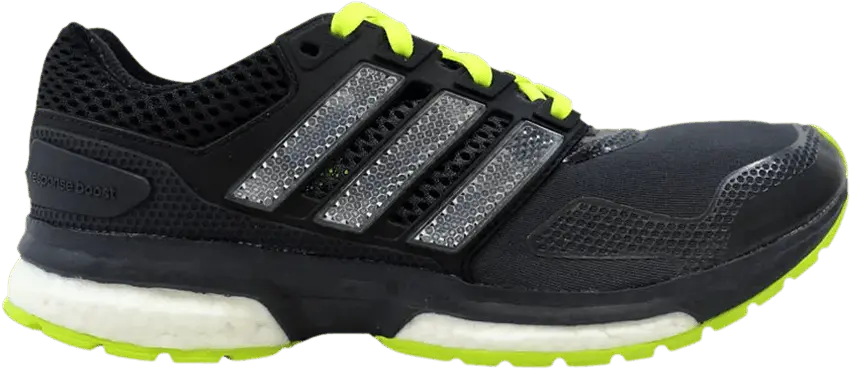  Adidas Response Boost 2 TF J &#039;Black Neon Green&#039;