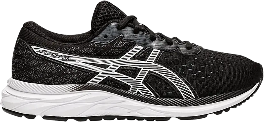  Asics Gel Excite 7 GS &#039;Black White&#039;