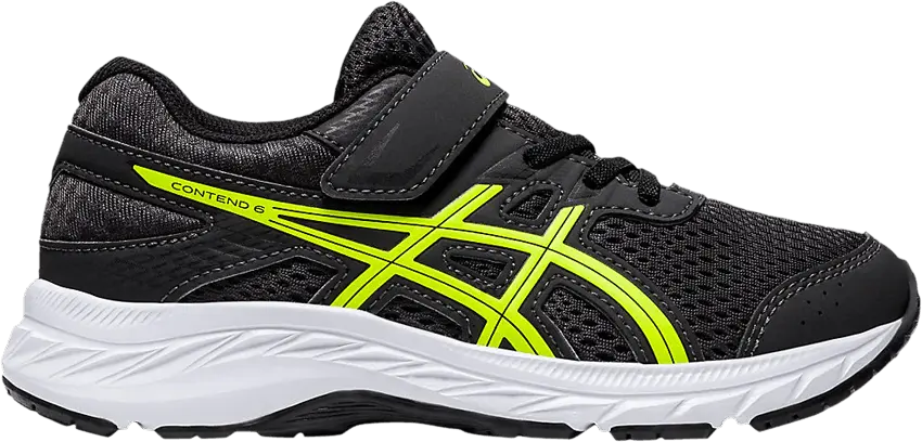  Asics Gel Contend 6 PS &#039;Graphite Safety Yellow&#039;