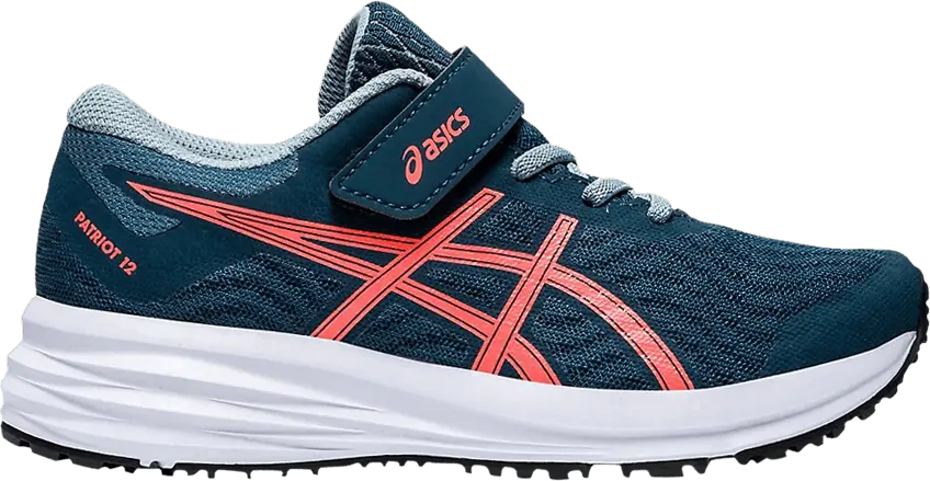  Asics Patriot 12 PS &#039;Magnetic Blue Sunrise Red&#039;