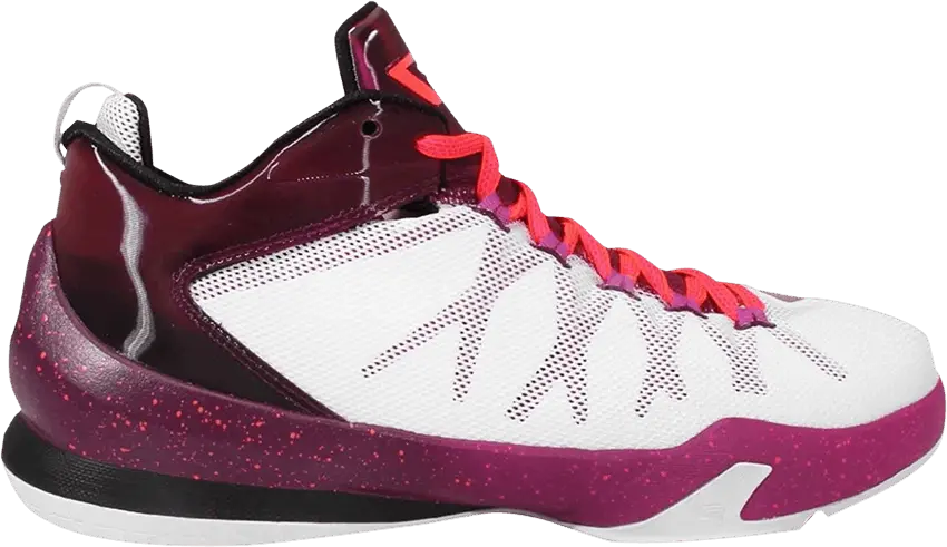  Jordan CP3.VIII AE X &#039;White Bordeaux Fuchsia Flash&#039;