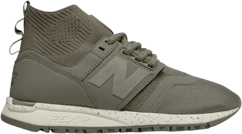  New Balance 247 Mid Olive Ivory Off White (W)