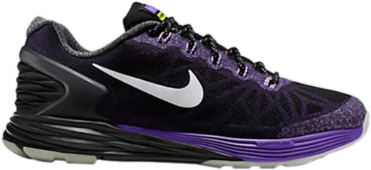  Nike LunarGlide 6 Glow GS &#039;Black Hyper Grape&#039;
