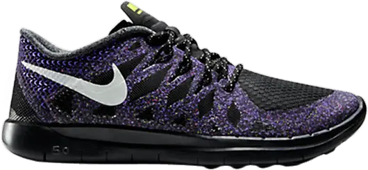  Nike Free 5.0 Glow GS &#039;Black Hyper Grape&#039;