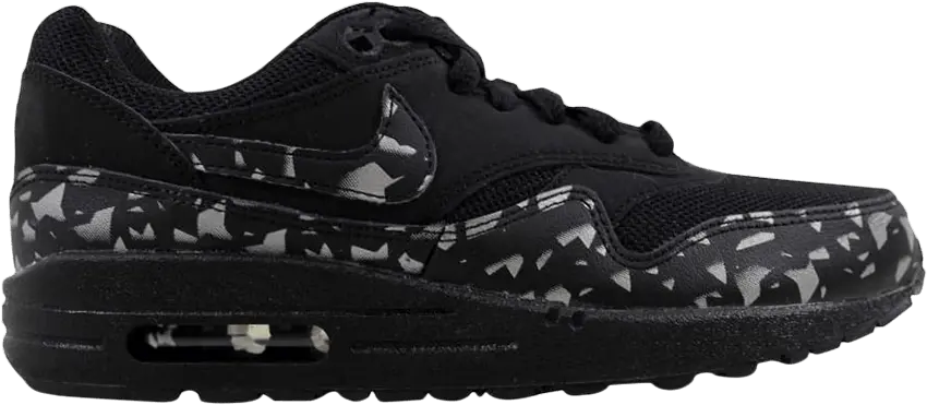  Nike Air Max 1 FB GS &#039;Black&#039;