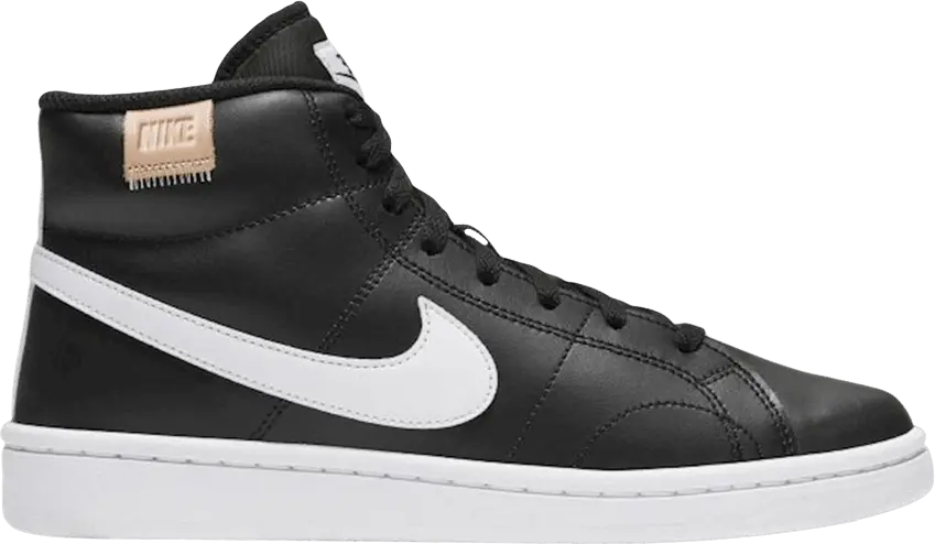  Nike Wmns Court Royale 2 Mid &#039;Black White&#039;