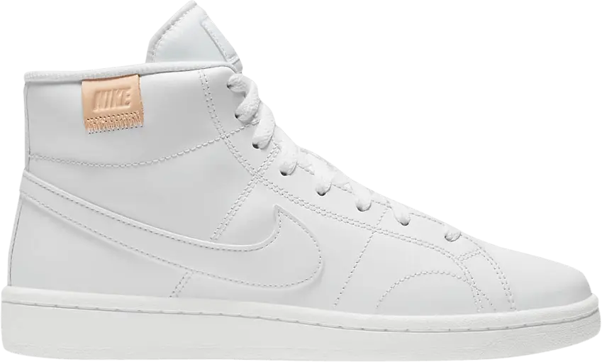  Nike Court Royale 2 Mid Triple White (Women&#039;s)