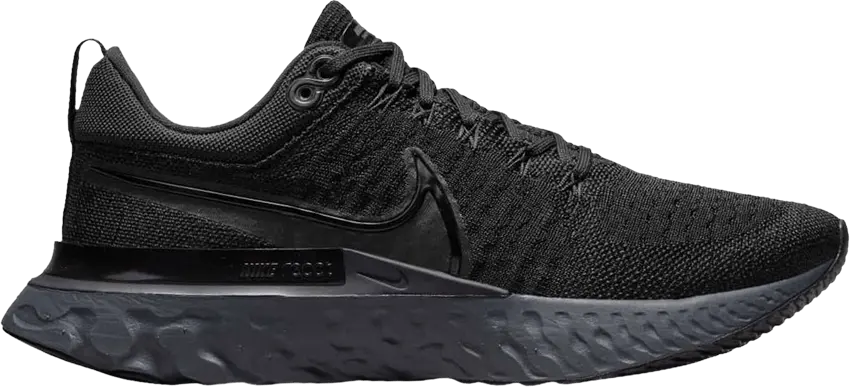  Nike Wmns React Infinity Run Flyknit 2 &#039;Black Iron Grey&#039;