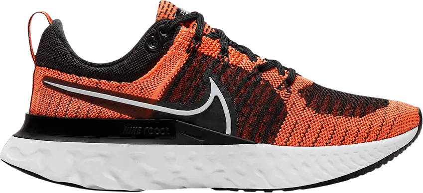  Nike Wmns React Infinity Run Flyknit 2 &#039;Bright Mango Black&#039;