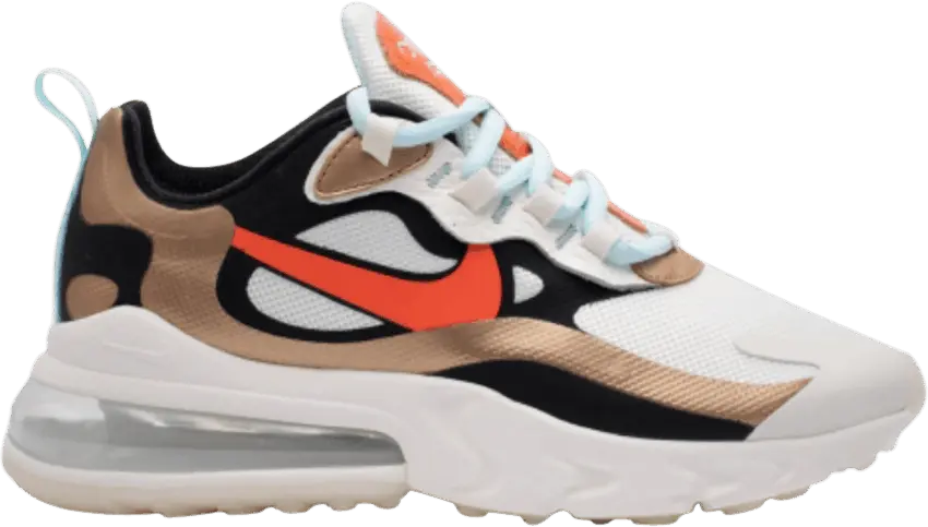  Nike Air Max 270 React Red Bronze (Women&#039;s)