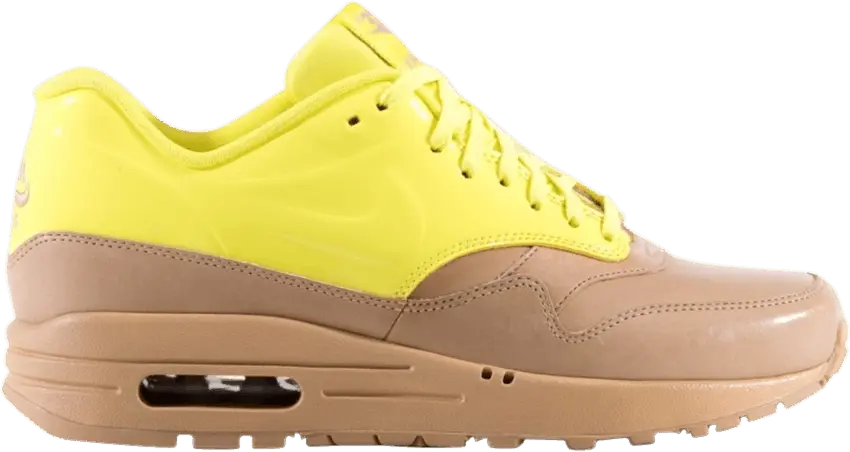  Nike Wmns Air Max 1 VT QS &#039;Sonic Yellow Vachetta&#039;