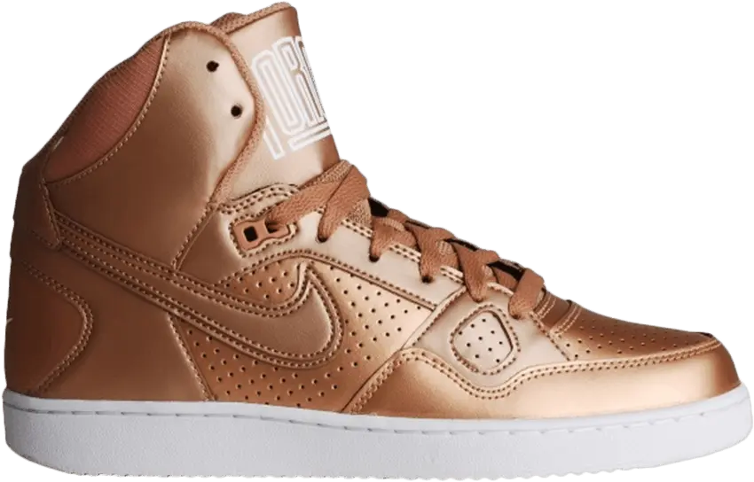  Nike Wmns Son of Force Mid &#039;Metallic Red Bronze&#039;