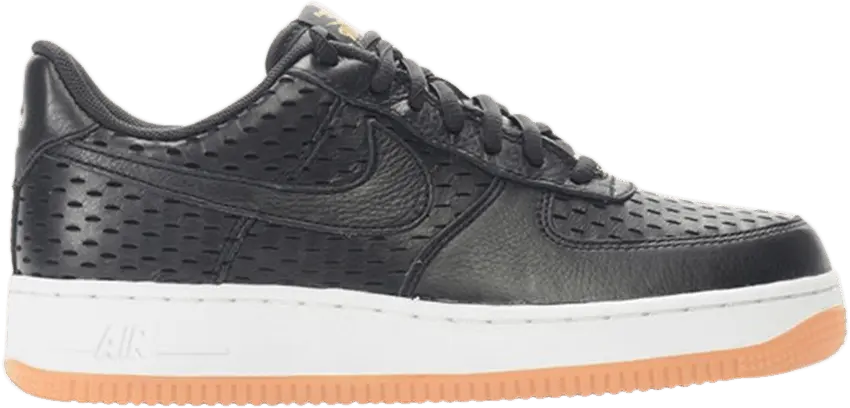  Nike Wmns Air Force 1 Low &#039;07 Premium &#039;Black Gum&#039;