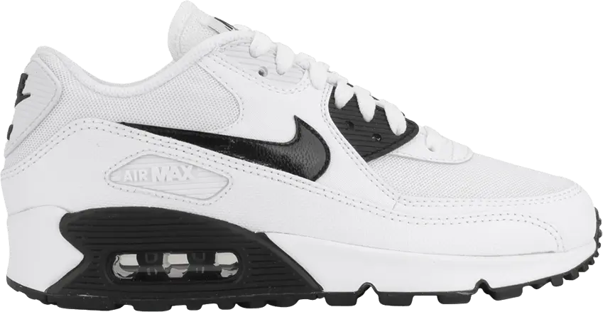  Nike Wmns Air Max 90 Essential &#039;White Black&#039;
