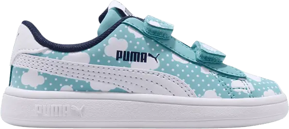  Puma Smash V2 V Infant &#039;Cloud - Gulf Stream&#039;