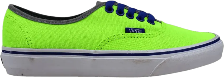  Vans Authentic Brite Neon Green