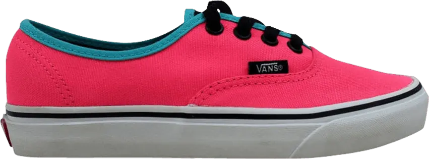  Vans Authentic Brite Neon Pink