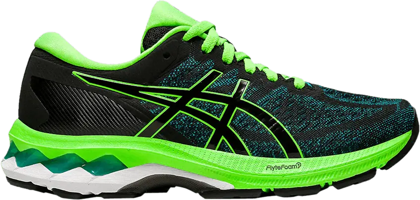  Asics Gel Kayano 27 GS &#039;Black Green Gecko&#039;