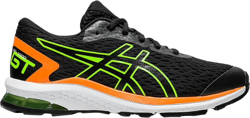  Asics GT 1000 9 GS &#039;Black Green Gecko&#039;