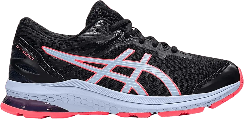  Asics GT 1000 10 GS &#039;Black Soft Sky&#039;