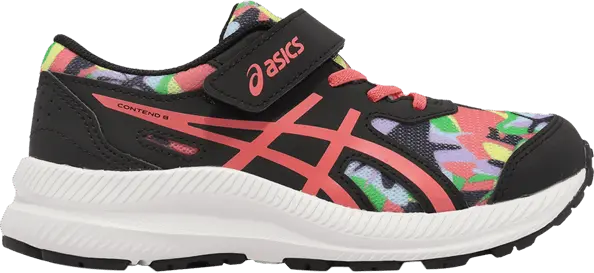  Asics Contend 8 PS &#039;Black Papaya Camo&#039;