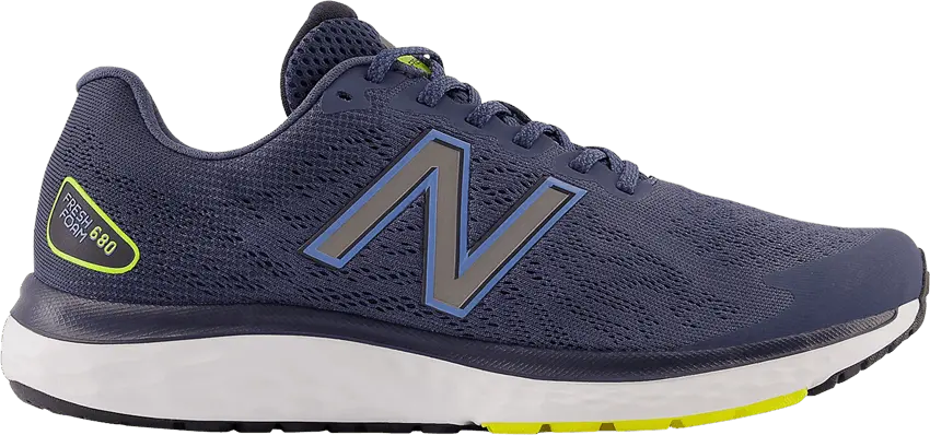 New Balance 680v7 &#039;Navy Yellow&#039;