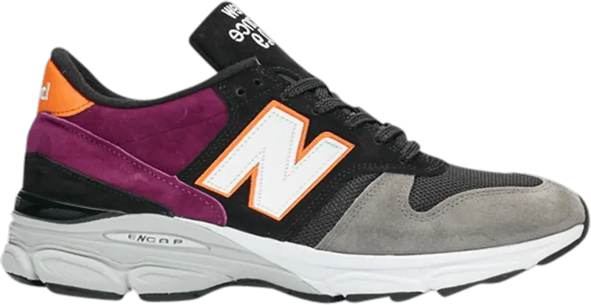  New Balance 770 Made In England &#039;Black Purple Orange&#039;