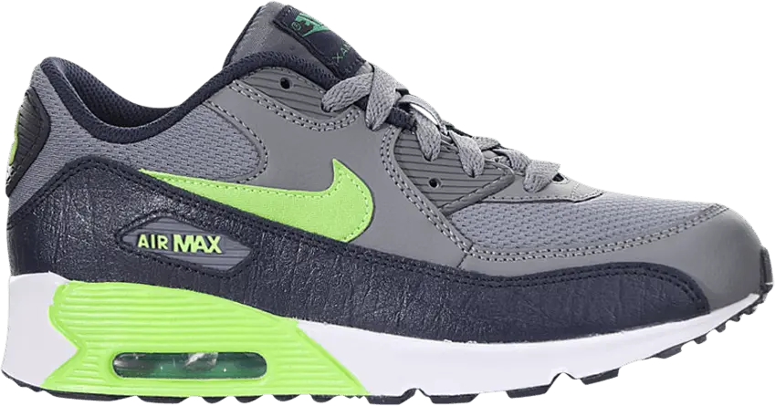  Nike Air Max 90 Mesh PS &#039;Cool Grey Volt&#039;