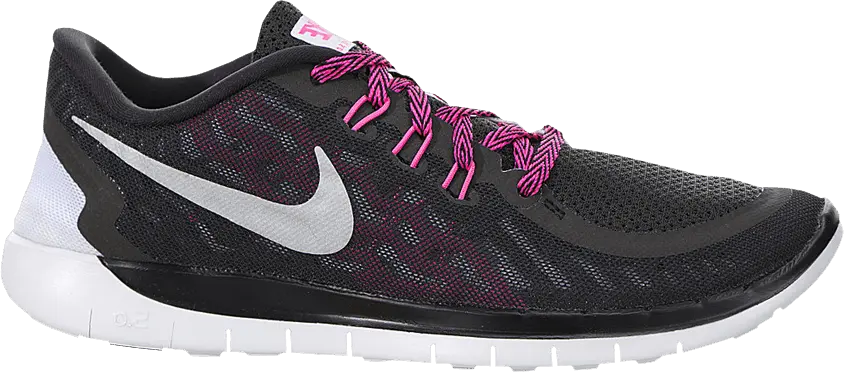  Nike Free 5.0 GS &#039;Black Vivid Pink&#039;