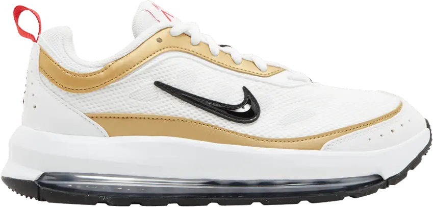 Nike Air Max AP White Metallic Gold Red (Women&#039;s)