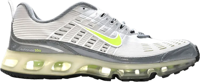  Nike Air Max 360 &#039;Metallic Silver Green&#039;