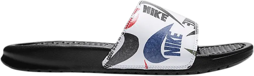  Nike Wmns Benassi JDI Floral Slide &#039;Swoosh Logo Print - Multicolor&#039;