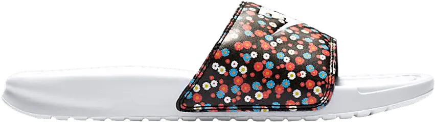  Nike Wmns Benassi JDI Floral Slide &#039;White&#039;