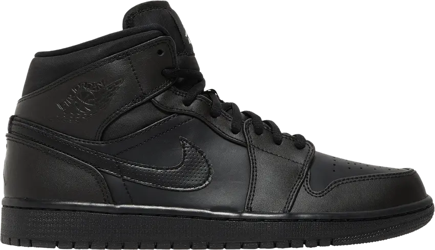  Jordan 1 Retro Mid Black (2017)