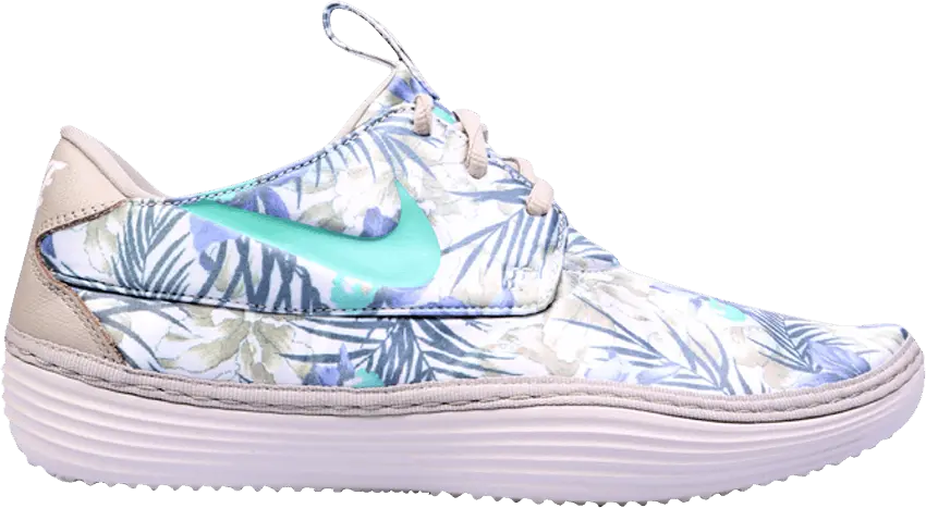Nike Wmns Solarsoft Moccasin &#039;Floral Classic Stone&#039;