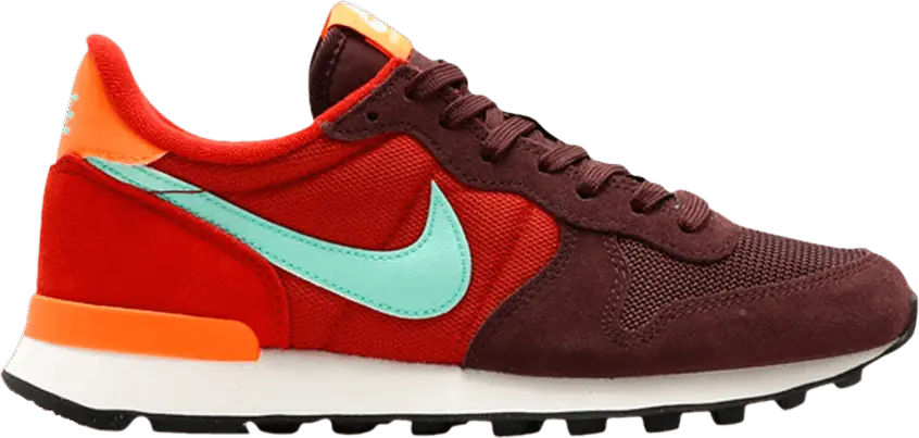  Nike Wmns Internationalist &#039;Mahogany Green Orange&#039;