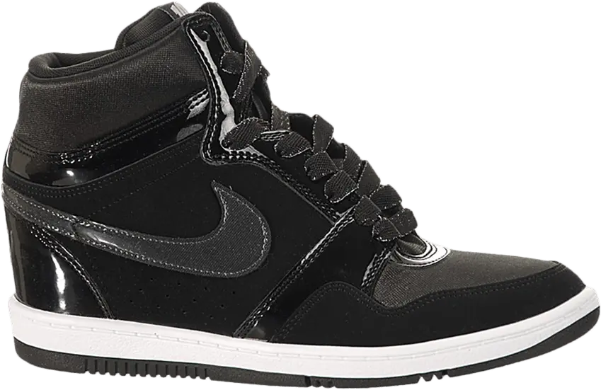 Nike Wmns Force Sky High &#039;Black&#039;