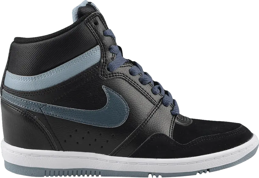  Nike Wmns Force Sky High &#039;Black Magnet Grey&#039;