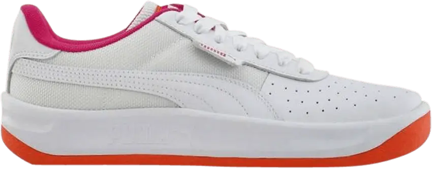  Puma Wmns California &#039;White Orange&#039;