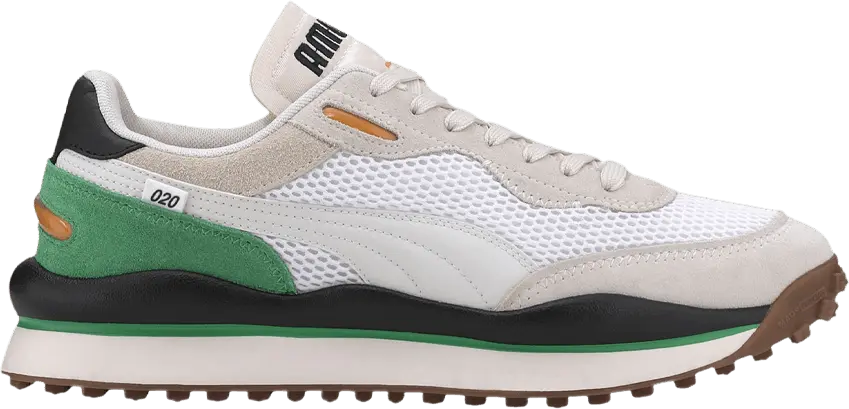  Puma Style Rider &#039;Stream On - White Green&#039;