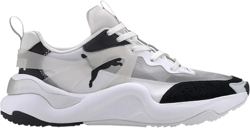  Puma Wmns Rise &#039;Black White&#039;