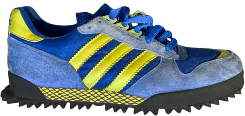  Adidas Marathon TR Nylon &#039;Blue Lemon&#039;