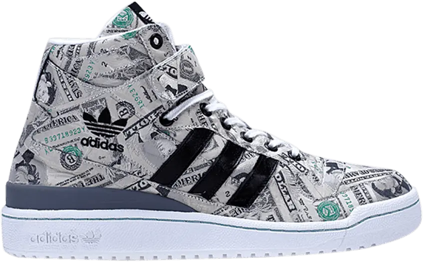 Adidas Jeremy Scott x Forum High &#039;Money&#039;