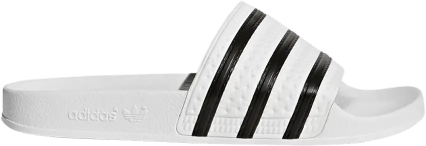  Adidas Adilette Slide &#039;White Black&#039;