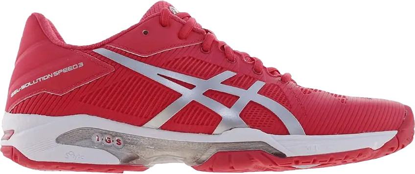  Asics Wmns Gel Solution Speed 3 &#039;Rough Red&#039;
