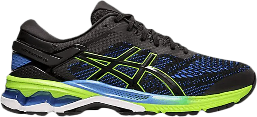  Asics Gel Kayano 26 &#039;Black Electric Blue&#039;